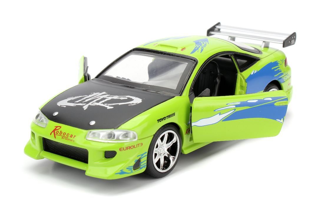 Jada 1/32 "Fast & Furious" Brian's Mitsubishi Eclipse - Click Image to Close