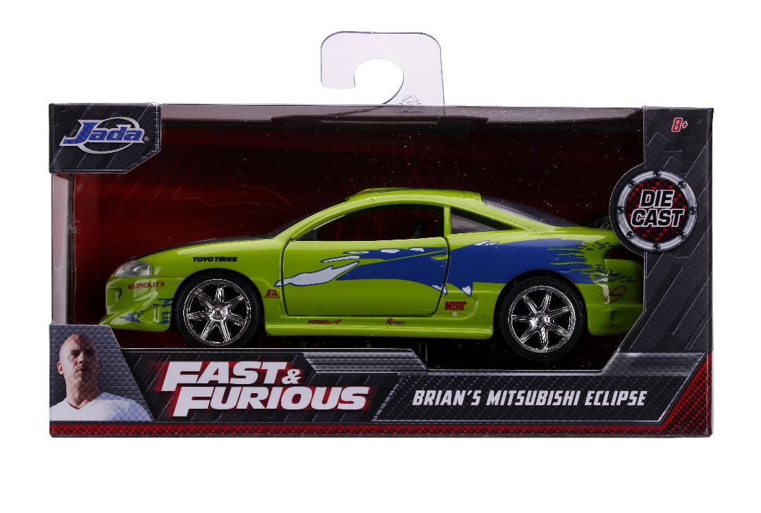 Jada 1/32 "Fast & Furious" Brian's Mitsubishi Eclipse - Click Image to Close