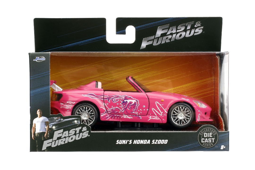 Jada 1/32 "Fast & Furious" Suki's Honda S2000 Pink - Click Image to Close