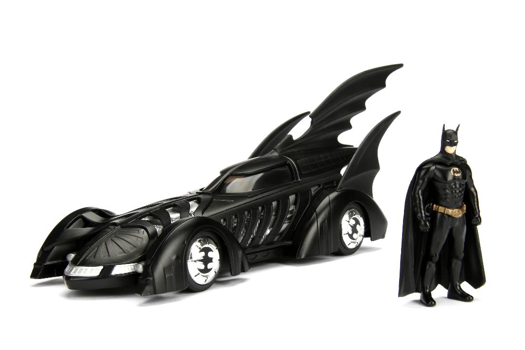 Jada 1/24 "Batman Forever" Batmobile w/ Batman Figure - 1995