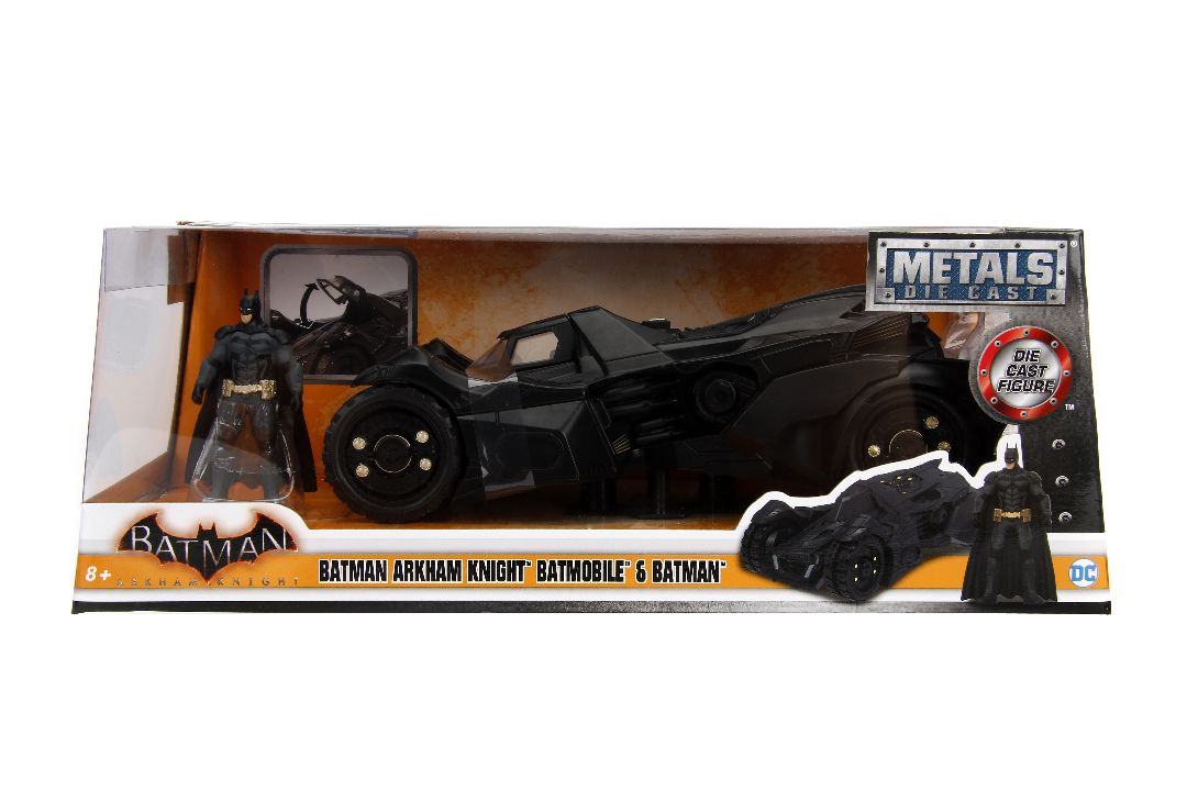 Jada 1/24 "Batman Arkham Knight" Batmobile & Batman - 2017 - Click Image to Close