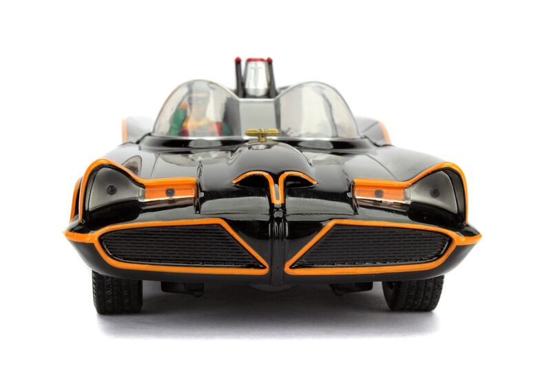 Jada 1/24 "Batman Classic TV Series" Batmobile w/ figures 1966 - Click Image to Close