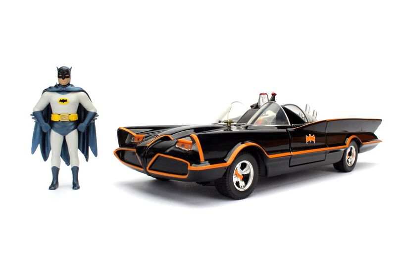 Jada 1/24 "Batman Classic TV Series" Batmobile w/ figures 1966 - Click Image to Close