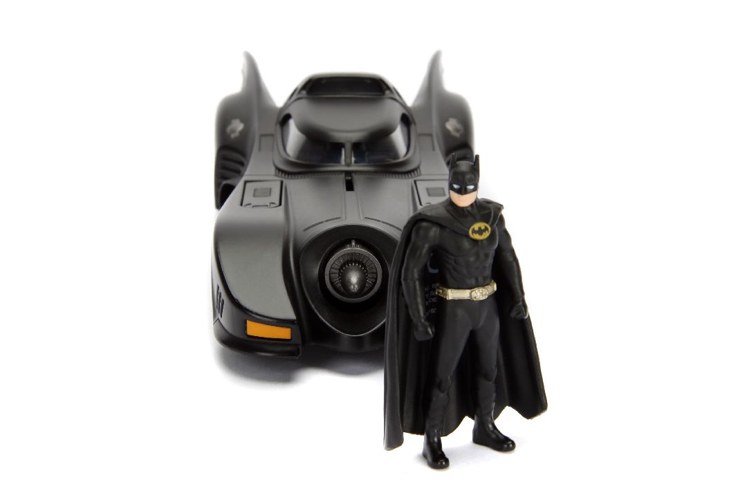 Jada 1/24 "Batman" Batmobile w/ Batman Figure - 1989 - Click Image to Close