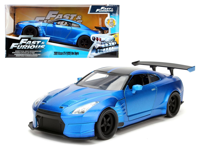 Jada 1/24 "Fast & Furious" Brian's 2009 Nissan GTR (R35) - Click Image to Close