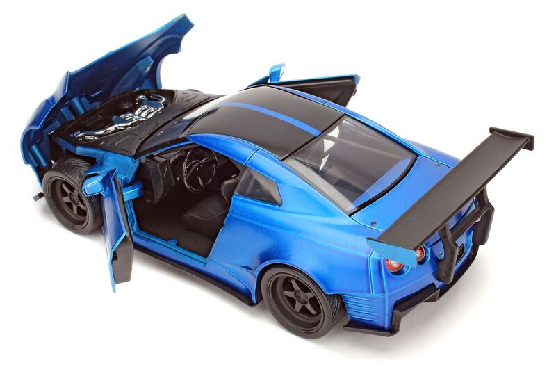 Jada 1/24 "Fast & Furious" Brian's 2009 Nissan GTR (R35) - Click Image to Close