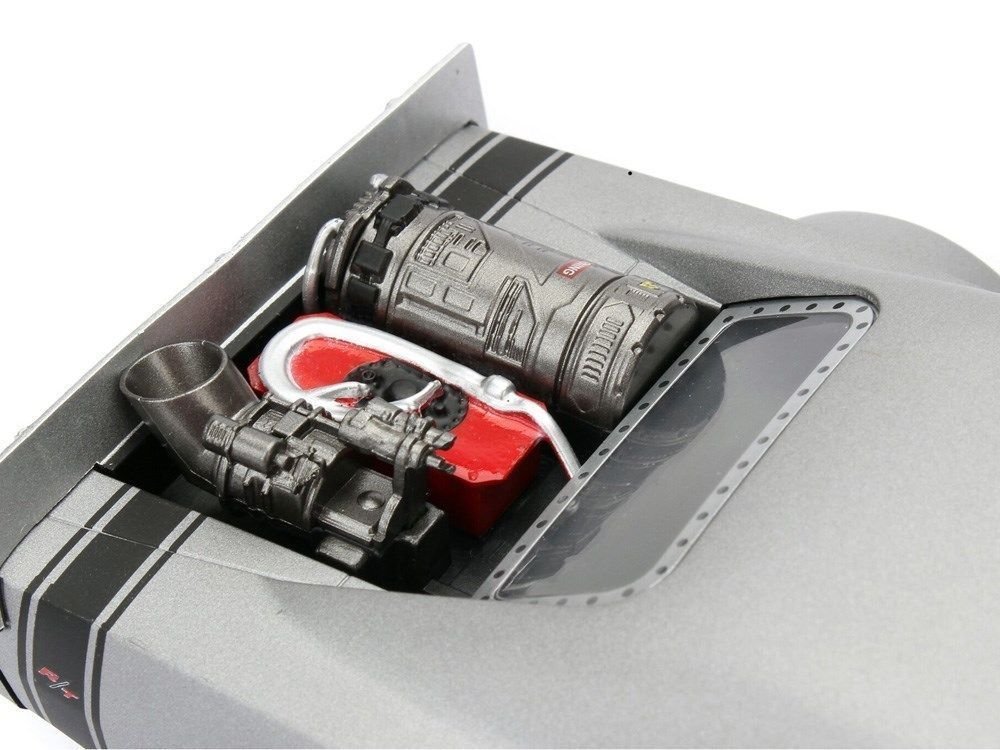 Jada 1/24 "Fast & Furious" Dom's Ice Charger - Grey - Click Image to Close