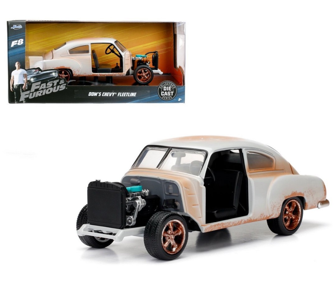 Jada 1/24 "Fast & Furious" Dom's 1951 Chevrolet Fleetline - Grey
