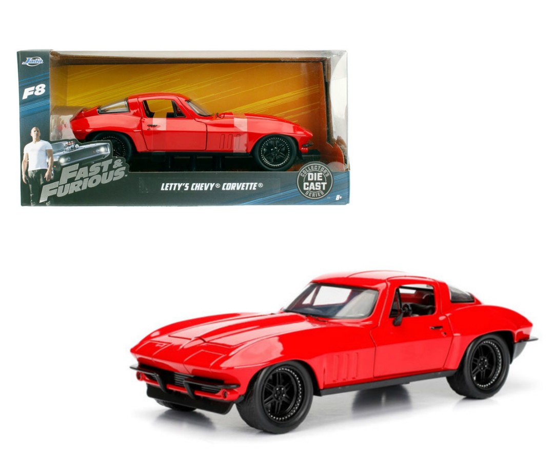 Jada 1/24 "Fast & Furious" Letty's Chevy Corvette - Click Image to Close