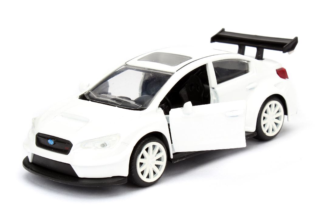 Jada 1/32 "Fast & Furious" Mr. Little Nobody Subaru WRX STI -Wht - Click Image to Close