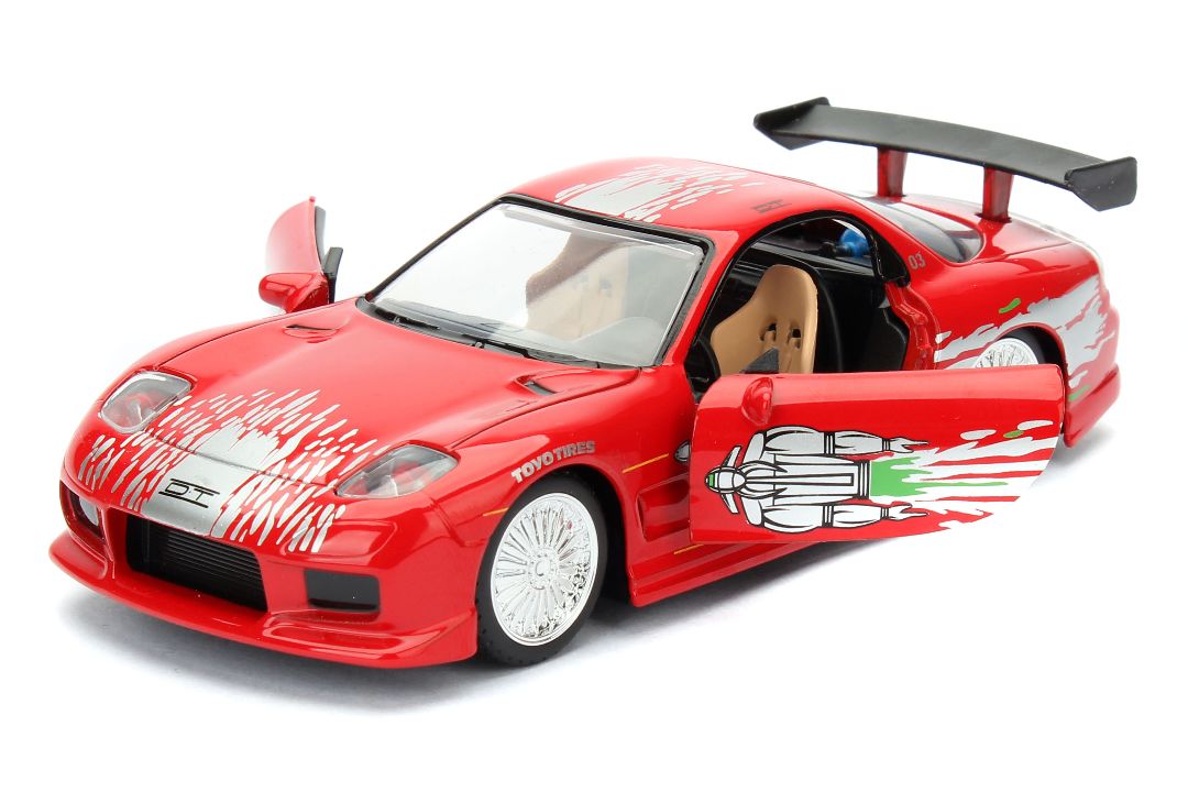 Jada 1/32 "Fast & Furious" Dom's Mazda RX-7 - Click Image to Close