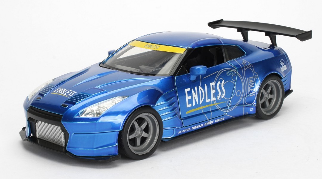 Jada 1/24 "JDM Tuners" 2009 Nissan GT-R (R35) Ben Sopra - Blue