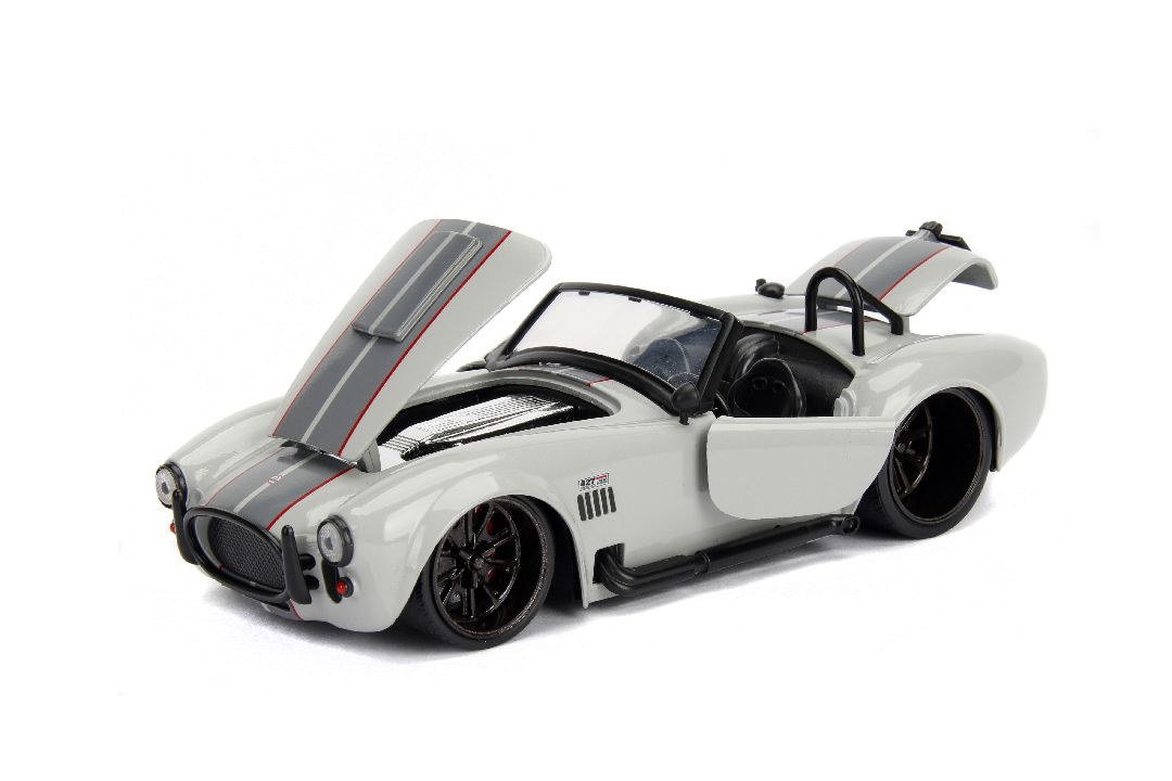 Jada 1/24 "BIGTIME Muscle" 1965 Shelby Cobra 427 S/C - Grey