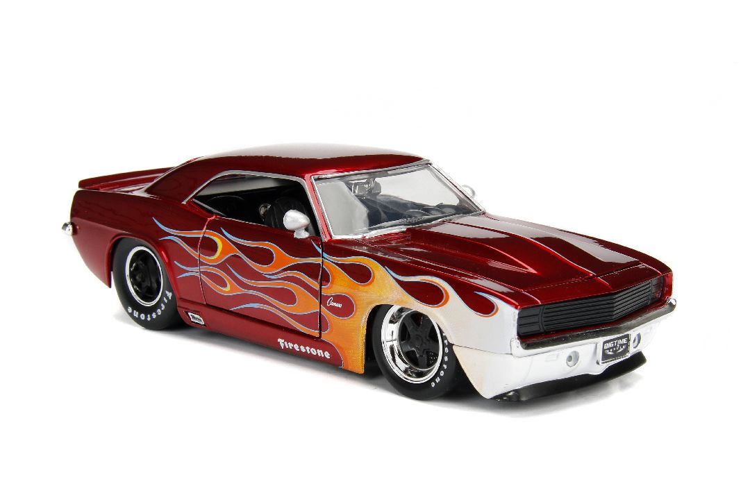 Jada 1/24 "BIGTIME Muscle" 1969 Chevy Camaro - Click Image to Close