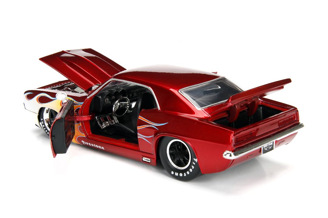 Jada 1/24 "BIGTIME Muscle" 1969 Chevy Camaro - Click Image to Close