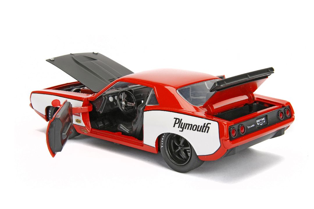 Jada 1/24 "BIGTIME Muscle" 1973 Plymouth Barracuda