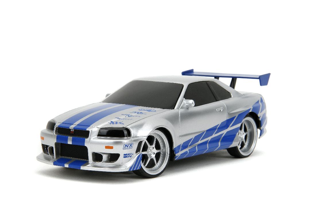Jada 1/24 FF R/C - Brian's Nissan Skyline GT-R R(34)