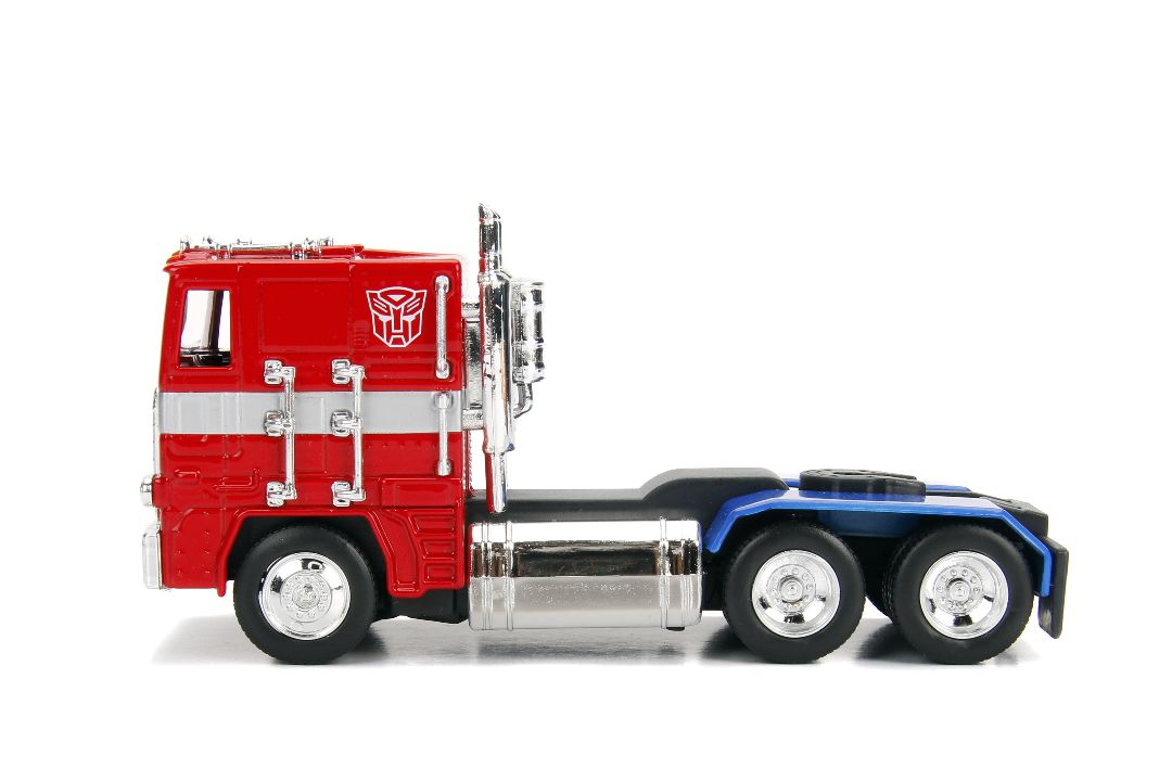 Jada 1/32 "Hollywood Rides" Transformers G1 Optimus Prime - Click Image to Close