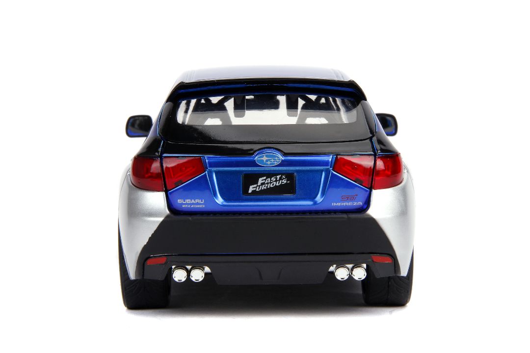 Jada 1/24 "Fast & Furious" Brian's Subaru Impreza WRX STI - Click Image to Close