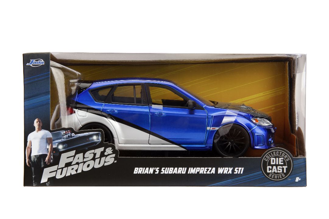 Jada 1/24 "Fast & Furious" Brian's Subaru Impreza WRX STI - Click Image to Close