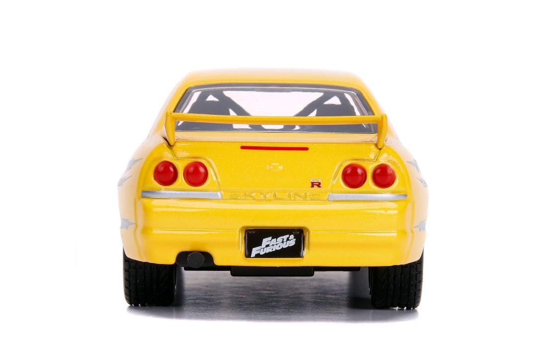 Jada 1/32 "Fast & Furious" 1995 Nissan Skyline GT-R (R33) Yellow