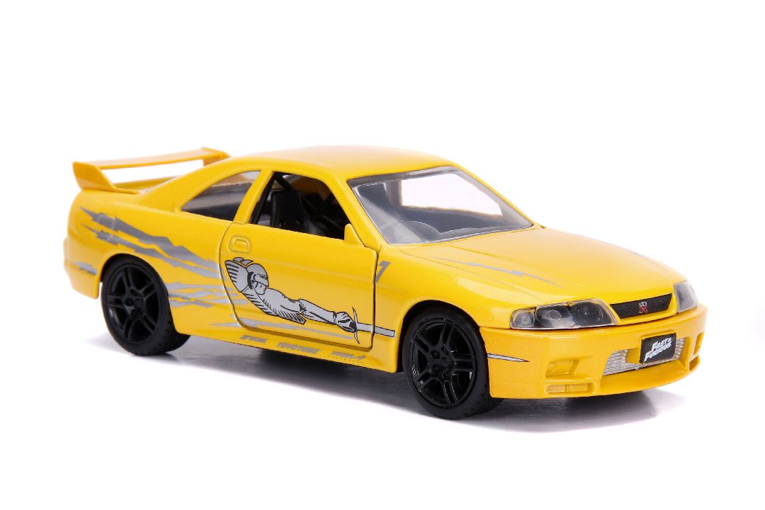 Jada 1/32 "Fast & Furious" 1995 Nissan Skyline GT-R (R33) Yellow