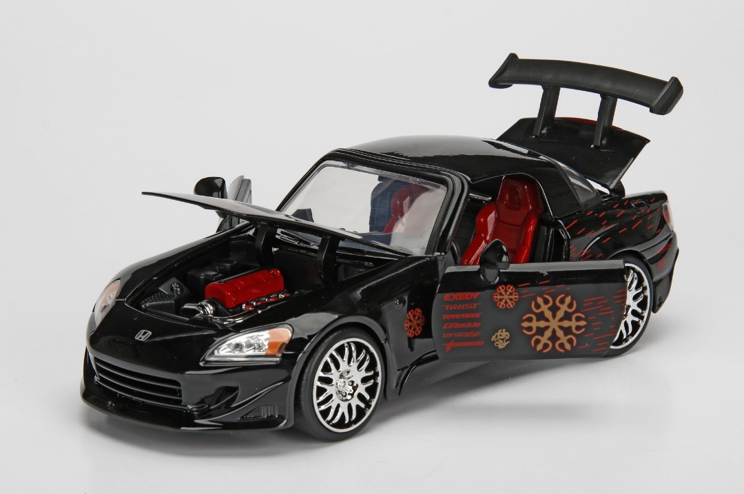 Jada 1/24 "Fast & Furious" Johnny's Honda S2000 - Click Image to Close