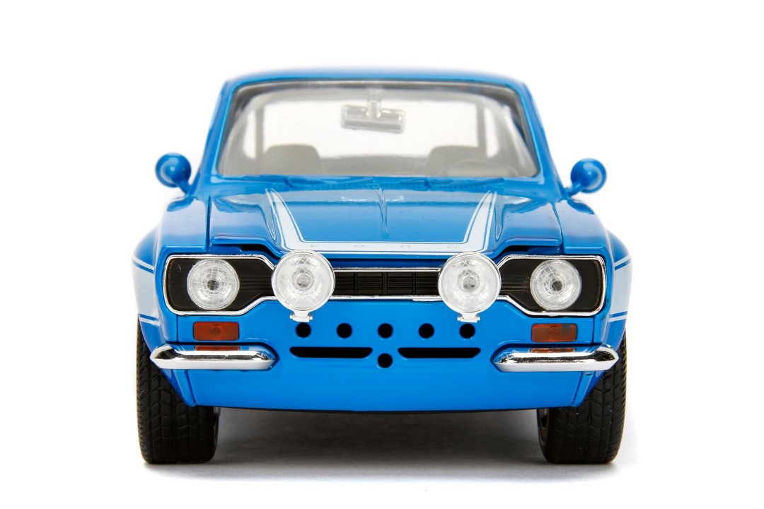 Jada 1/24 "Fast & Furious" Brian's Ford Escort MK1 - Blue - Click Image to Close