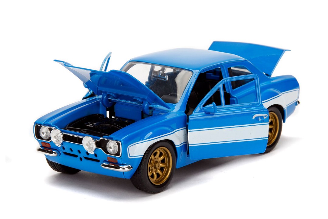 Jada 1/24 "Fast & Furious" Brian's Ford Escort MK1 - Blue