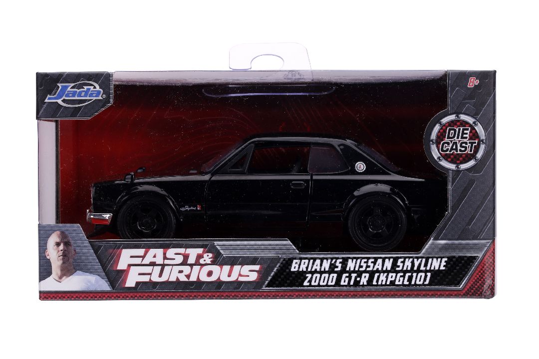 Jada 1/32 "Fast & Furious" Brian's Nissan Skyline 2000 GT-R - Click Image to Close