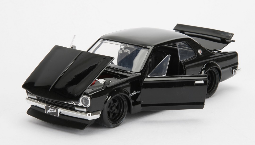 Jada 1/24 "Fast & Furious" Brian's Nissan Skyline 2000 GT-R - Click Image to Close