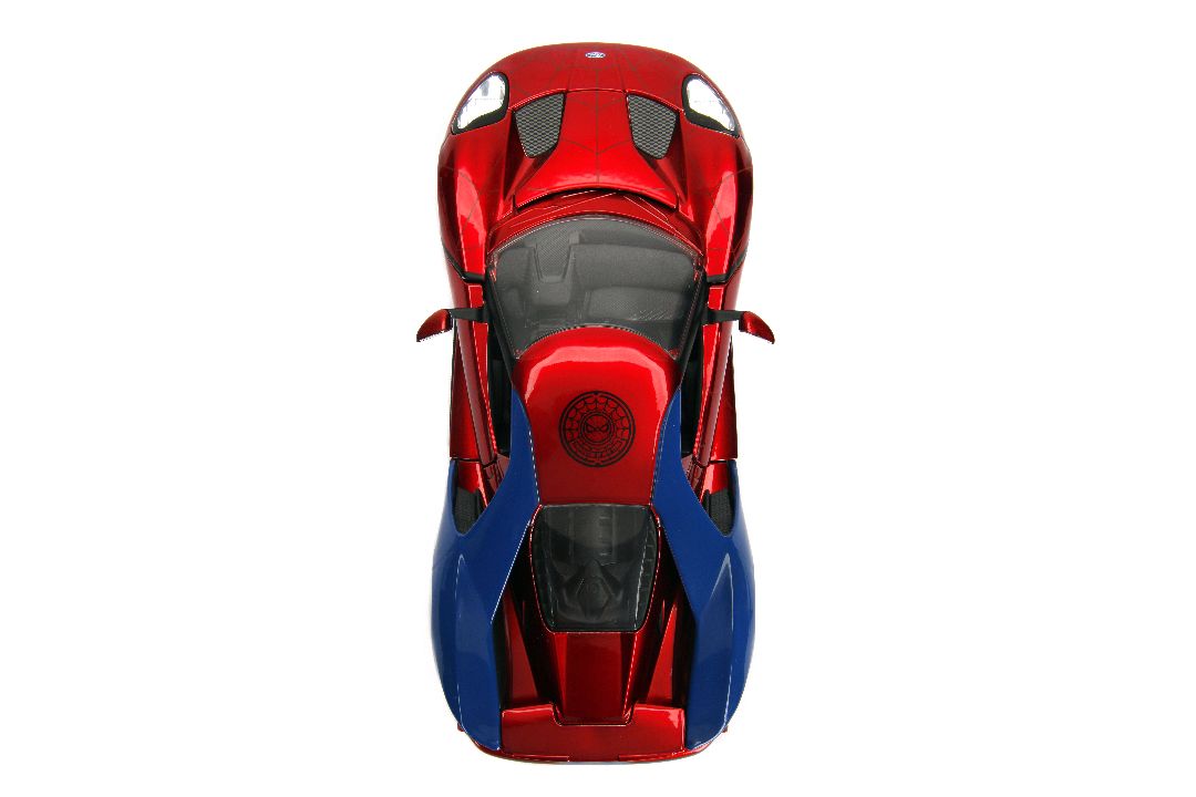 Jada 1/24 "Hollywood Rides" - Marvel 2017 Ford GT w/Spider-Man