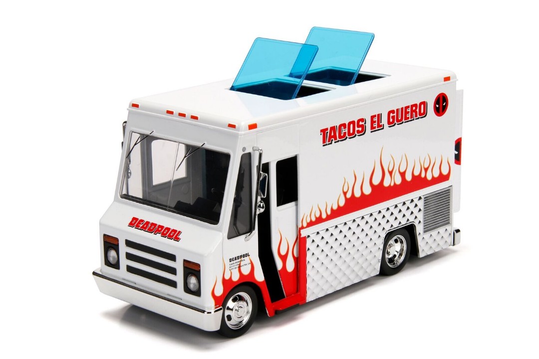 Jada 1/24 "Hollywood Rides" Deadpool Food Truck w/ Deadpool