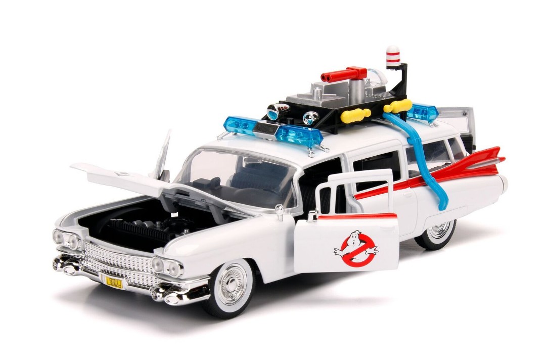 Jada 1/24 "Hollywood Rides" Ghostbusters ECTO-1 - Click Image to Close