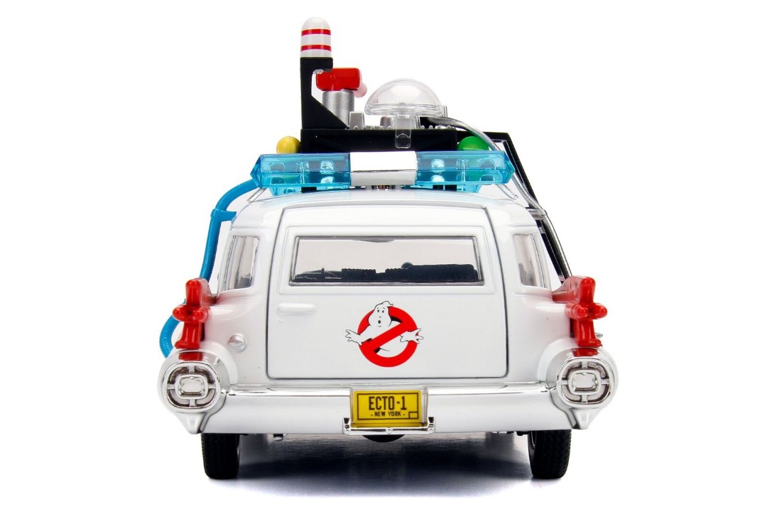 Jada 1/24 "Hollywood Rides" Ghostbusters ECTO-1 - Click Image to Close