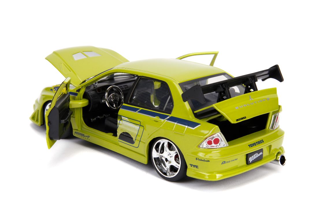 Jada 1/24 "Fast & Furious" Mitsubishi Lancer Evolution VII - Click Image to Close