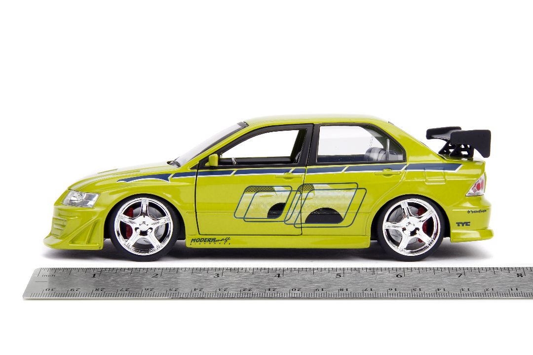 Jada 1/24 "Fast & Furious" Mitsubishi Lancer Evolution VII - Click Image to Close