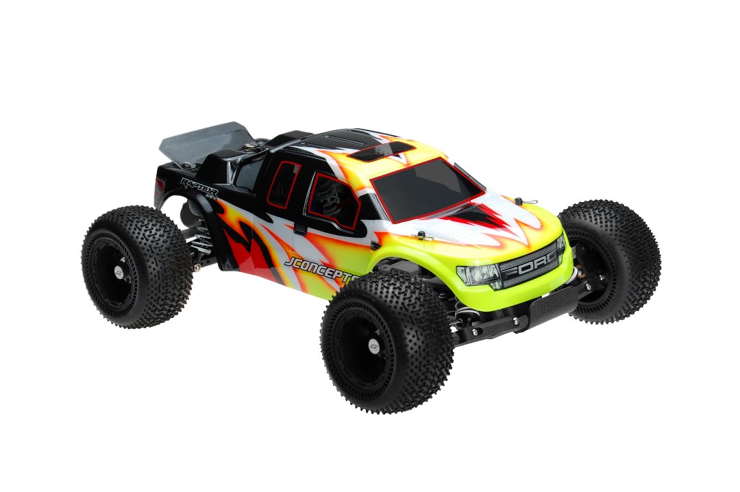 JConcepts Illuzion - Rustler XL-5 - 2011 Ford Raptor SVT body - Click Image to Close