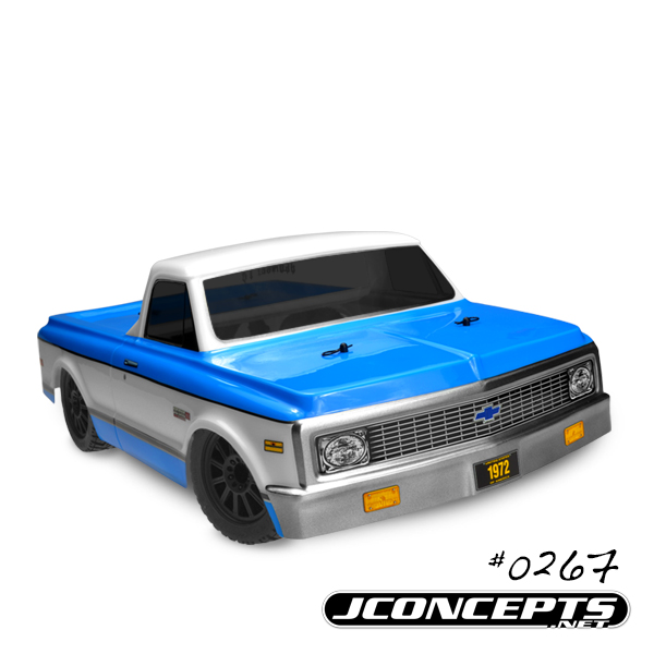 JConcepts 1972 Chevy C10 - Scalpel speed run body - Click Image to Close