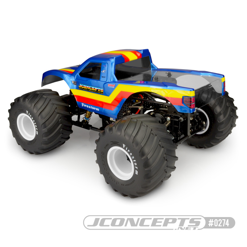 JConcepts 2010 Ford Raptor - MT body "Twenty One" - Click Image to Close