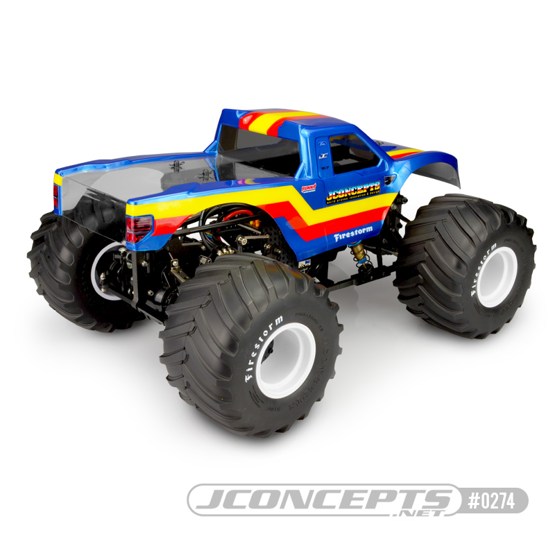 JConcepts 2010 Ford Raptor - MT body "Twenty One" - Click Image to Close