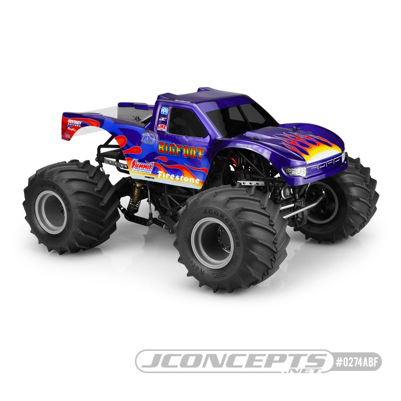 JConcepts 2010 Ford Raptor, Angels Bigfoot Body