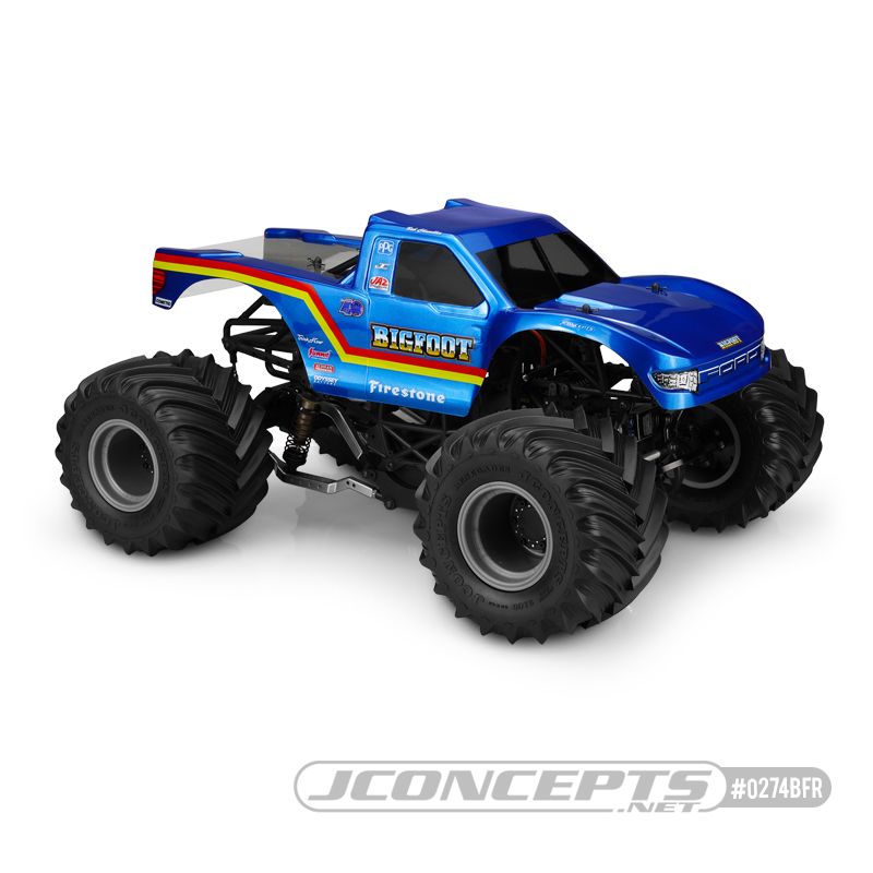 JConcepts 2010 Ford Raptor, Bigfoot Racer Body (Fits Losi LMT, Axial SMT10)