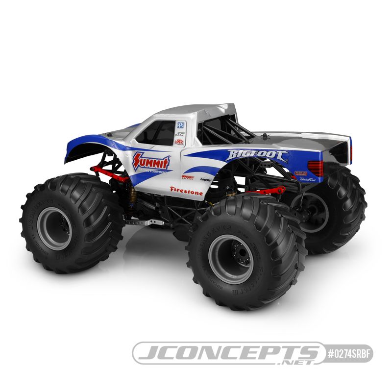 JConcepts 2010 Ford Raptor, Summit Racing Bigfoot "Scallop" Body
