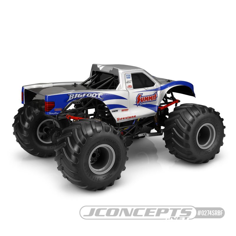 JConcepts 2010 Ford Raptor, Summit Racing Bigfoot "Scallop" Body