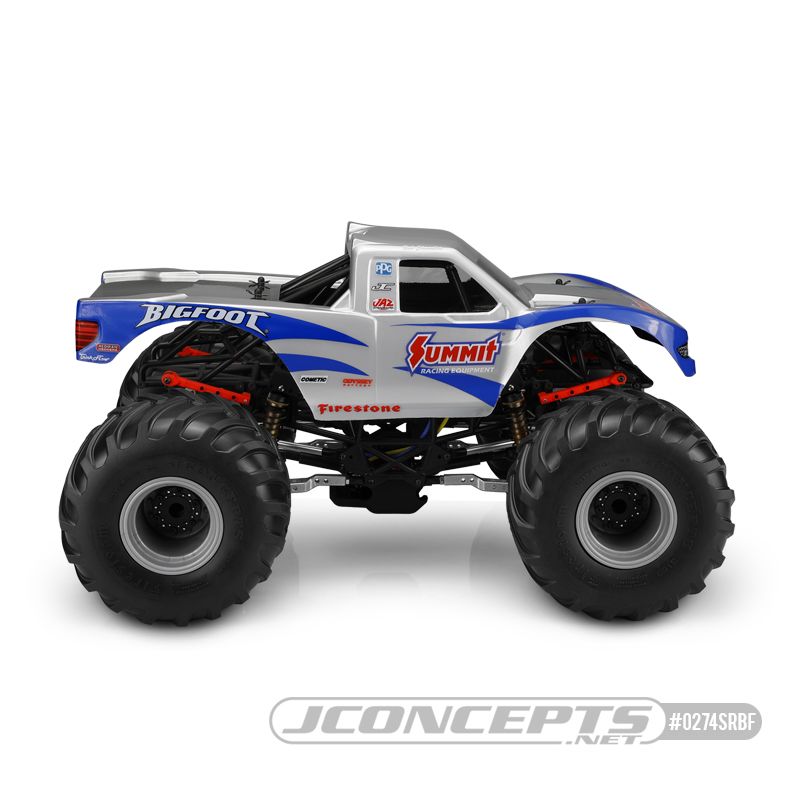 JConcepts 2010 Ford Raptor, Summit Racing Bigfoot "Scallop" Body