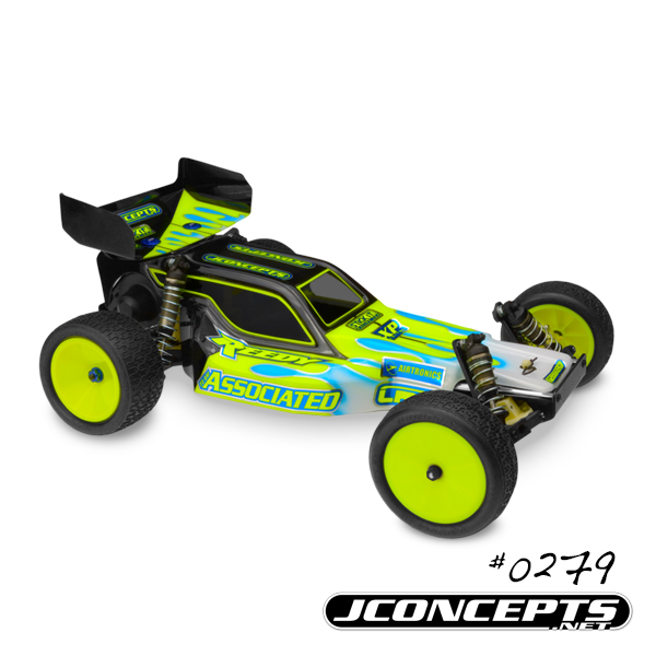 JConcepts Detonator Worlds - RC10 Worlds car body w/ 5.5 wing - Click Image to Close