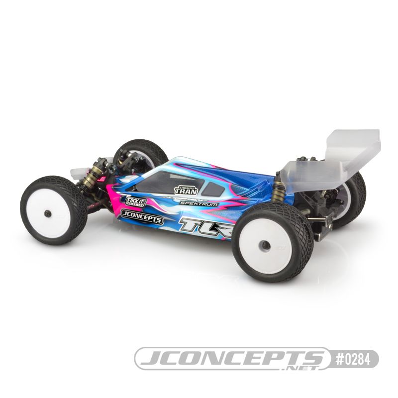 JConcepts P2 - TLR 22 5.0 Elite body w/ S-Type wing