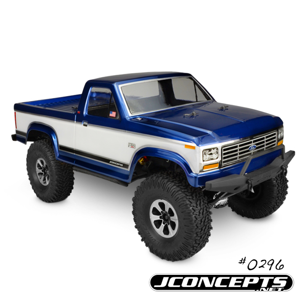 JConcepts 1984 Ford F-150 - Trail / Scaler body (fits Vaterra and Axial 1.9