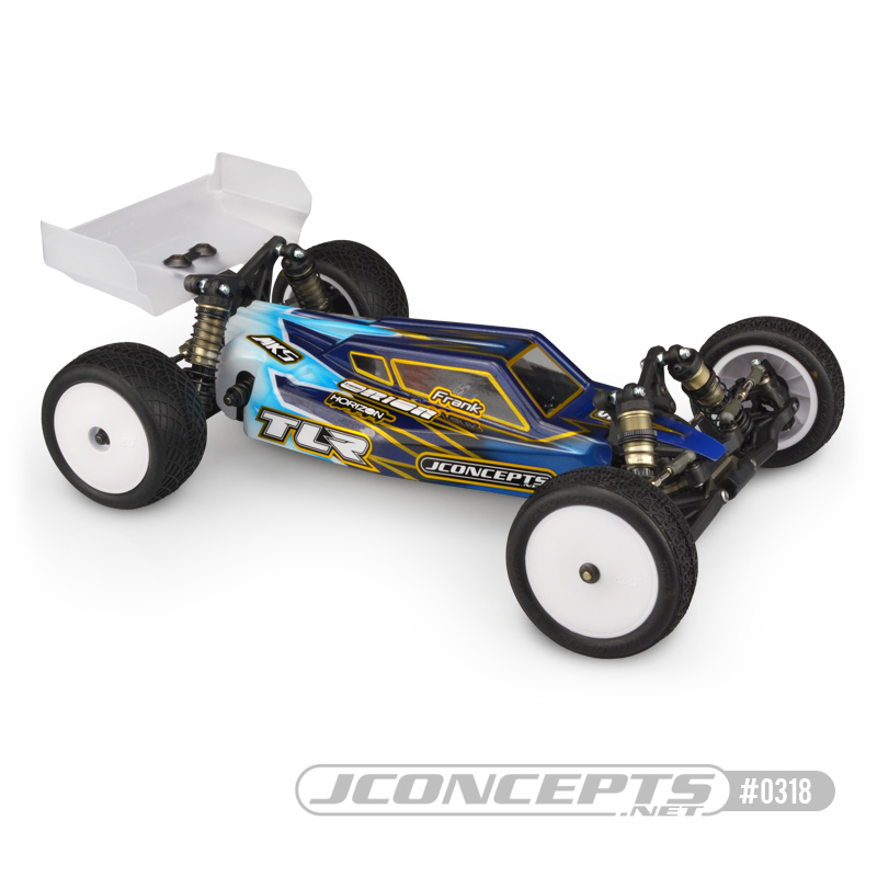 JConcepts S2 - TLR 22 4.0 body w/ Aero Wing - Click Image to Close
